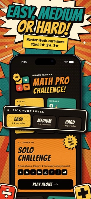 Math Pro Challenge: Quiz Games screenshot 3